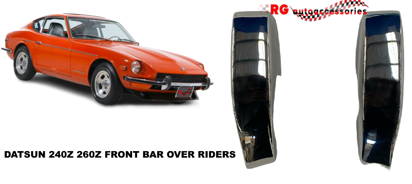 DATSUN NISSAN 240Z 260Z COUPE STAINLESS STEEL FRONT BUMPER BAR