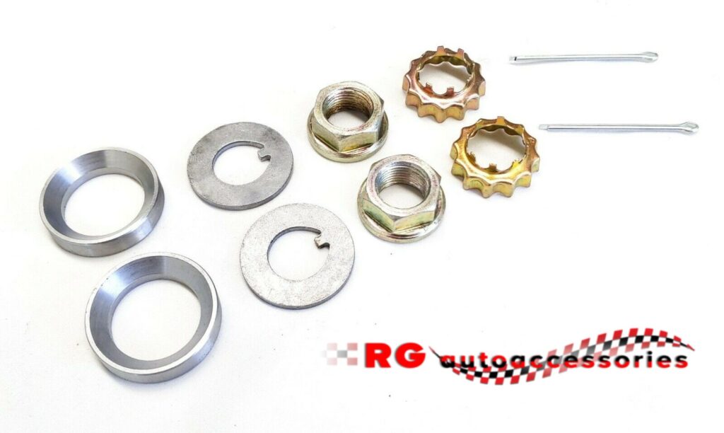MAZDA R100 10A 1000 UTE BEARING HUB NUT LOCK WASHER KIT WITH FREE