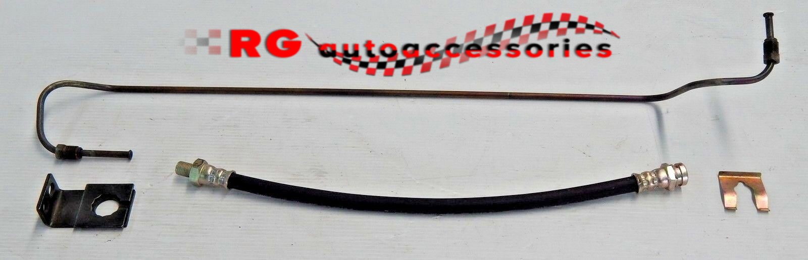 MAZDA RX7 SERIES 2 & 3 S2 S3 FIREWALL STEEL CLUTCH LINE FLEXI LINE FINE