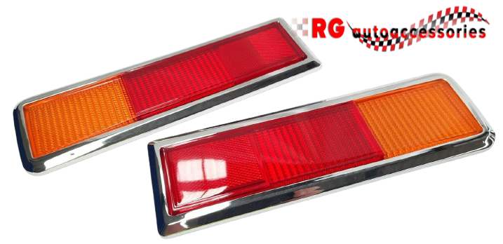 Magnum Escort MK2 Rear Light Clusters (Pair) - 1975-1980 Ford - With Fittings