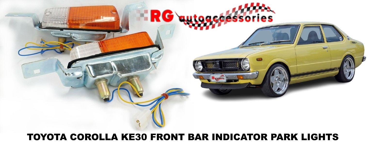 TOYOTA COROLLA KE30 FRONT INDICATORS PAIR